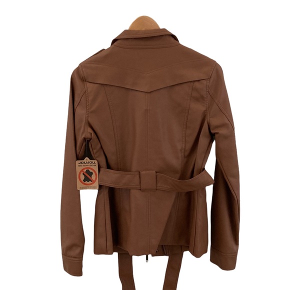 Jou Jou Faux Leather Jacket - Picture 6 of 7